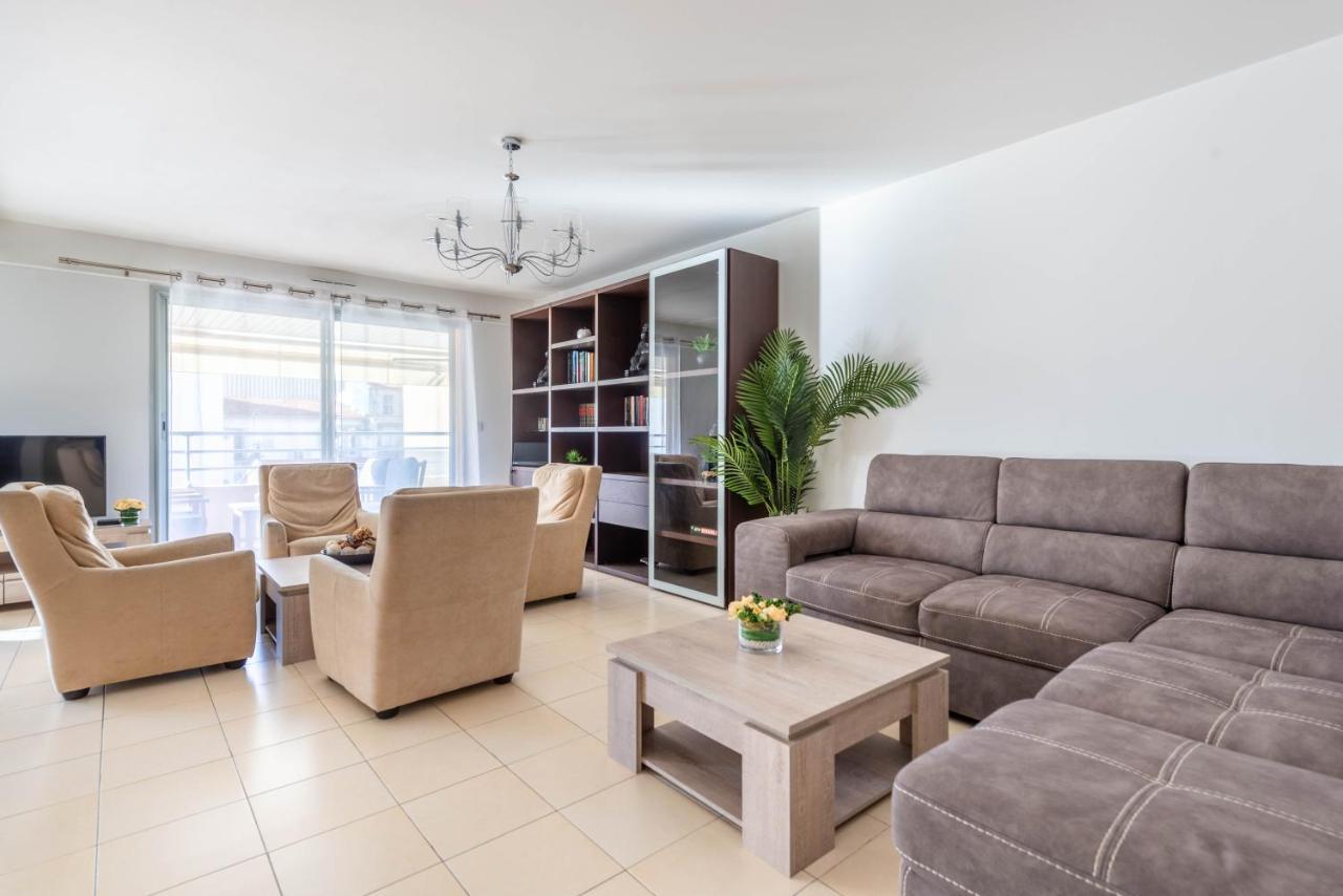 Heart Of Nice- Modern Elegant 2Br Flat Big Terrace Luaran gambar