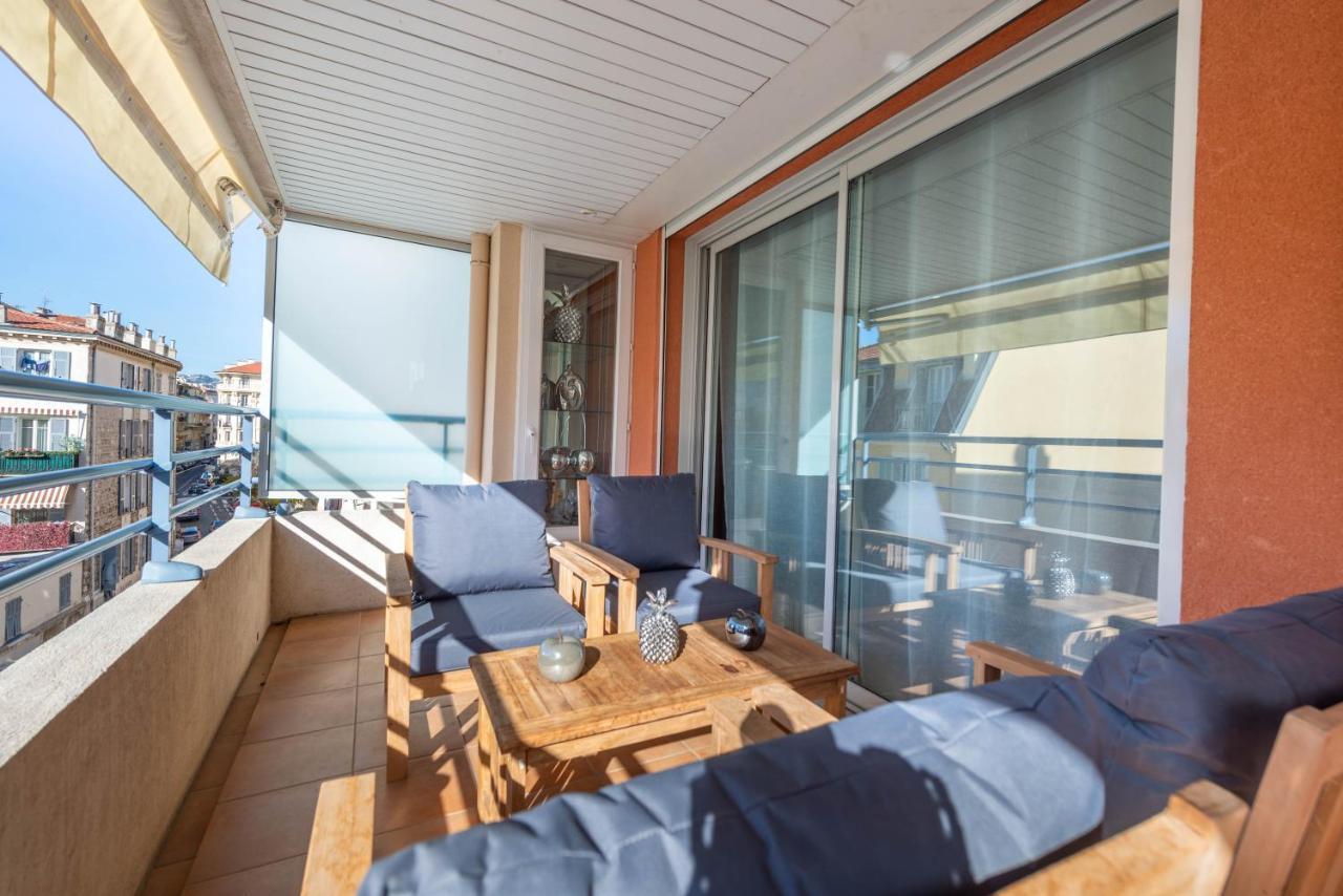 Heart Of Nice- Modern Elegant 2Br Flat Big Terrace Luaran gambar