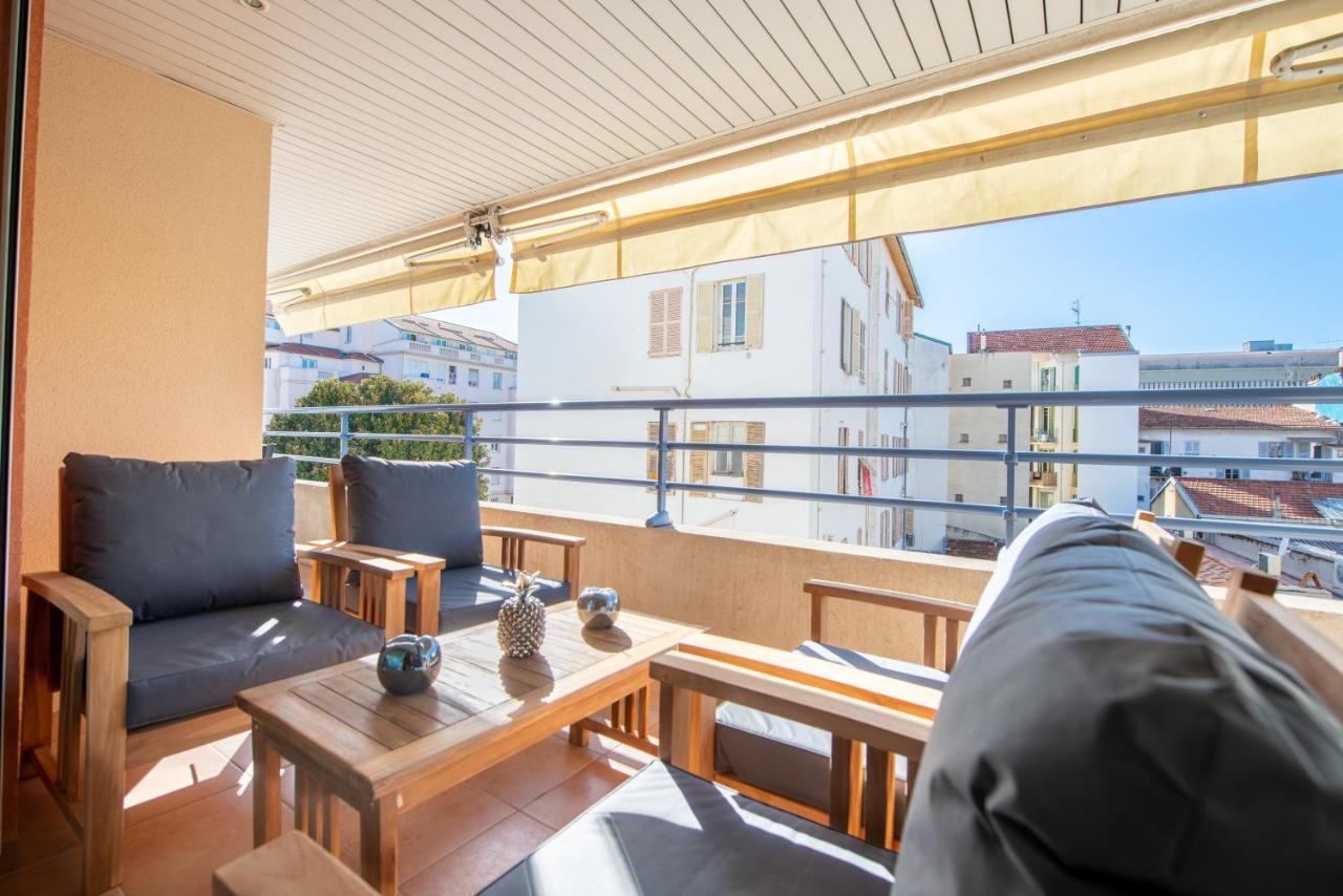 Heart Of Nice- Modern Elegant 2Br Flat Big Terrace Luaran gambar