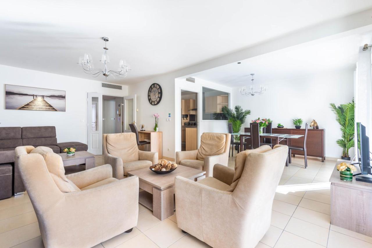 Heart Of Nice- Modern Elegant 2Br Flat Big Terrace Luaran gambar